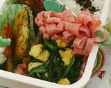 ほうれん草たまご炒め　お弁当おかず作り方11写真
