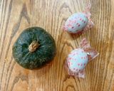 (10分できる料理) 南瓜の塩卵和え作り方1写真