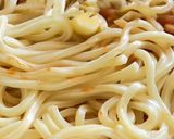 うどんの塩麹ナポリタン作り方3写真