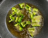 素揚げ茄子とピーマンの酢醤油和え。作り方3写真