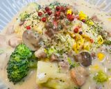 インド米のサフランライスでクリーム飯作り方15写真