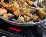 鶏肉と茄子の南蛮和え(お弁当)作り方11写真