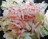節約おかず簡単夕飯カニカマ卵炒めキャベツ副菜主菜作り方5写真