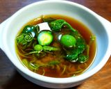 SDGs　かぼちゃの若い葉と実のお味噌汁作り方3写真
