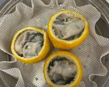 牡蠣の柚子釜せいろ蒸し作り方6写真