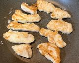 鶏胸肉と野菜の梅肉卵サラダ添え作り方5写真
