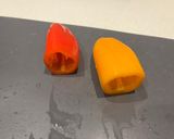 フルーツパプリカクリームチーズ作り方1写真