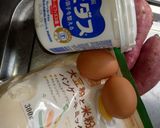 さつまいもミルフィーユ炊飯器パンケーキ作り方1写真