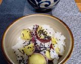 ほっこりサツマイモ御飯作り方6写真