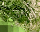 水菜とツナの醤油和え★作り方1写真