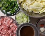 豚こまキャベツの回鍋肉風作り方1写真
