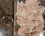鶏むね肉とほうれんそうの塩昆布バター炒め作り方2写真
