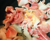 いろいろ節約●豚こまぎれ肉＆もやし炒め作り方1写真