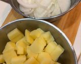 ツナとじゃがいも玉ねぎのレンチン煮込み作り方1写真