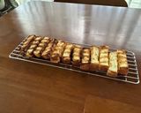簡単　デニッシュチョコかけ作り方1写真