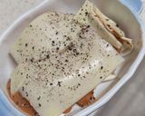 冷凍餃子アレンジ！チーズとろ～り餃子ピザ作り方2写真