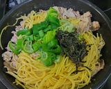 九条ネギと豚肉の塩こんぶパスタ作り方6写真