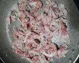 簡単子持ち高菜と豚こま肉のゴマ油醤油炒め作り方3写真