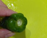 ピーマン丸ごと豚バラ炒め作り方1写真