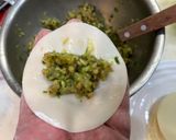 肉無し！もち麦と野菜だけの餡で作った餃子作り方10写真