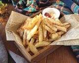 簡単おつまみ☆やみつき旨塩フライドポテト作り方7写真