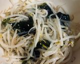 もやしとわかめのナムル(レンジで簡単！)作り方1写真
