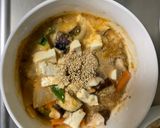 肉無豆腐中華風クリーミーガパオ味野菜炒め作り方17写真
