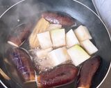 なす・小松菜・冬瓜の白だし作り方1写真