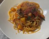 とーちゃんの日常パスタ！トマトベース作り方6写真