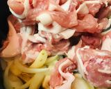 豚こまぎれ肉＆キノコの生姜焼き丼作り方2写真