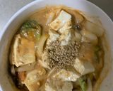 お一人様簡単洋風棒棒鶏味豆腐野菜炒め作り方22写真