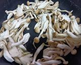 きのこの甘醤油バターパスタ作り方3写真
