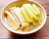 白だしで簡単!ふきと厚揚げの煮物作り方7写真