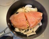 おかんレシピ𓀤𓀣チキンのトマトソース煮作り方3写真