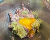 経済的！プチプチもち麦てりやきハンバーグ作り方3写真