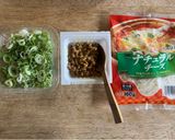納豆とチーズマヨパン作り方1写真