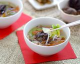 シャキシャキレタスの中華風春雨スープ作り方6写真