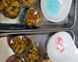 転写シートでチョコナッツ作り方1写真