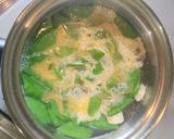 さやえんどうの中華スープ作り方5写真