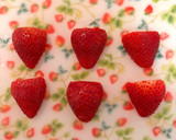 ハートのいちごチョコパイ作り方1写真