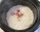 梅干しごはん（赤と白）作り方3写真