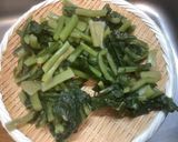 野沢菜の油炒め作り方2写真