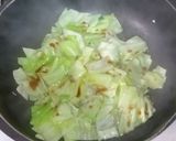 簡単に出来るホットきゃべつの和え物作り方1写真