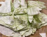 ワンパン時短簡単節約放置！疲れた日の野菜と蒸し豚作り方1写真