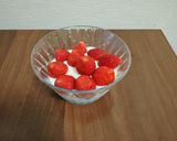 いちごと低脂肪ヨーグルト☆ケーキ風作り方2写真
