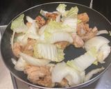 鶏もも肉と白菜の旨塩炒め作り方4写真