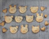 卵バターなし☆簡単かわいい動物クッキー。作り方10写真