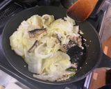 キャベツとオイルサーディンのパスタ作り方5写真