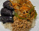 【簡単そうめん】冷蔵庫の副菜でぶっかけ作り方3写真