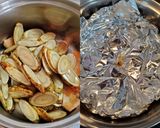 皮を焼いて香ばしい！鬼旨鶏ごぼう煮作り方6写真